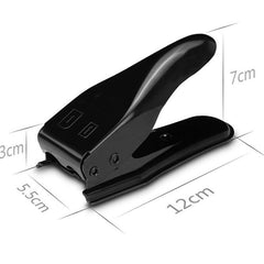 Dual Nano Sim Cutter for iPhone / Samsung / Huawei / Xiaomi (With Nano SIM to Micro SIM Card Adapter + Nano SIM to Standard SIM Card Adapter + Micro SIM to Standard SIM Card Adapter + Sim Card Tray Holder Eject Pin Key Tool), Dual Nano Sim Cutter