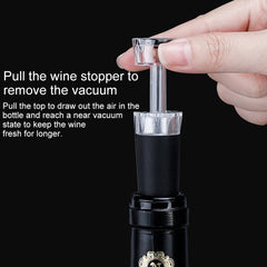 Reusable Vacuum Stopple Bottle Stopper Cork Plug for Wine Liquor, Wine Bottle Stopper 9