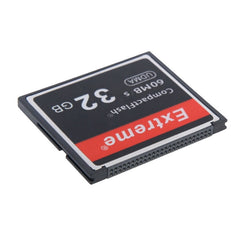 32GB Extreme Compact Flash Card, 400X Read Speed, up to 60 MB/S (100% Real Capacity), 32GB