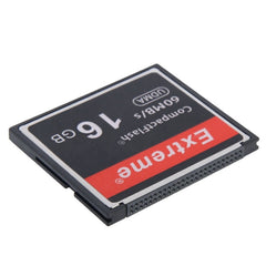 16GB Extreme Compact Flash Card, 400X Read Speed, up to 60 MB/S (100% Real Capacity), 16GB