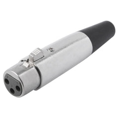 3 Pin XLR Female Plug Microphone Connector Adapter, XLR Female