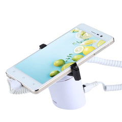 Cylindrical Display Stand Security System Burglar Alarm / Anti-theft Alarm Display Holder with Infrared Remote Control for Smartphones with Micro-USB Port, ABS Cylindrical Micro-USB