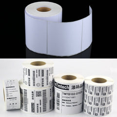 Thermal Printing Paper / Thermal Adhesive Label Paper, Size: 100mm x 100mm(500pcs Labels), 100x100mm