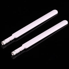 2 PCS B593 5dBi SMA Male 4G LTE Router Antenna, B593 5dBi Antenna White, B593 5dBi Antenna Black