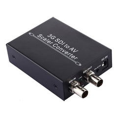NF-F001 3G SDI to AV + SDI Scaler Converter, Allow SD-SDI / HD-SDI / 3G-SDI Shown on HDTV, SDI to AV