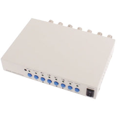 CCTV Color Quad Security Video 4 Channel Processor Divider(White), 4 Channel Processor