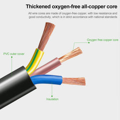 3 Prong Style Brazil Notebook AC Power Cord, Length: 1.5m ( OD5.5 ), 3 Prong Style Brazil, Length: 1.5m (OD5.5)