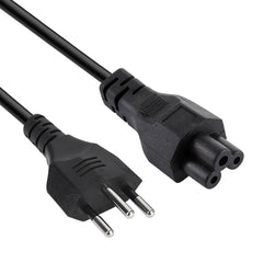 3 Prong Style Brazil Notebook AC Power Cord, Length: 1.2m ( OD5.5 ), 3 Prong Style Brazil, Length: 1.2m (OD5.5)