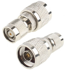N Male to RPTNC Male Connector, N Male to RPTNC Male