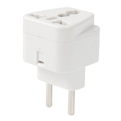 20PCS EU Plug Adapter Power Socket Travel Converter, EU Plug(20 PCS)