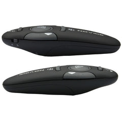 Multimedia Presenter with Laser Pointer & USB Receiver for Projector / PC / Laptop, Control Distance: 15m, 016
