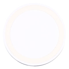 Universal QI Standard Round Wireless Charging Pad (White + Red), White, Black + White, Black + Orange, White + Black, Black + Blue, Black + Red, Grey+Black, White + Red