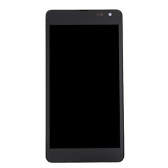 3 in 1 for Microsoft Lumia 535 2C (LCD + Frame + Touch Pad) Digitizer Assembly, For Lumia 535 Black