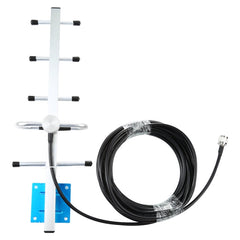 GSM 900 Cellular Phone Signal Repeater Booster With Screen + Antenna (Coverage: 150 Square meters around), GSM 900