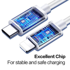 USB-C / Type-C 3.1 Male to 8 Pin Male Data Cable, Cable Length: 1m