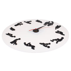 Sex Position Clock / Novelty Wall Clock Adult Clock, Sex Position Clock