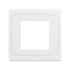 Wall Plate with Screw for Blank Inserts - 3 Hole, Use around the world