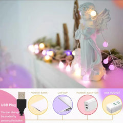 Loamlin WS2812B Vibrant LED Globe String Lights IP67 Decor