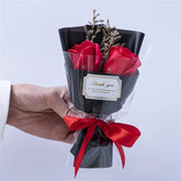 Soap Rose Bouquet Valentines Day Gift For Friends Home Decor