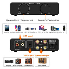 Douk Audio A5 Mini TPA3255 Class D Power Amp HiFi 300W Home