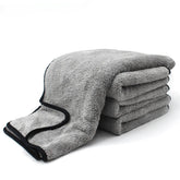 Eliteridegear microfiber car wash towel, super absorbent auto cleaning cloth for drying and detailing vehicles.