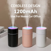 HaoYunMa Portable USB Humidifier For Car Aroma Diffuser