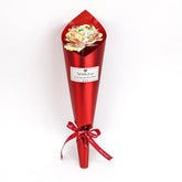 24K Gold Foil Galaxy Rose Gift for Valentine's Day Wedding