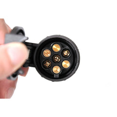 Durable 13 To 7 Pin Plug Adapter Trailer Connector 12V Towbar Towing Waterproof Plugs Socket Adapter Protect Connections A30
