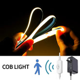 SHICUO COB LED Strip With PIR Motion Sensor For Room 110-220V