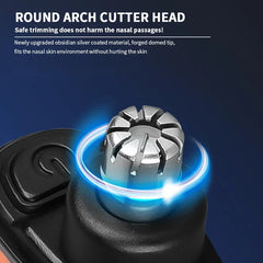 Heinast 2in1 Ear Nose Eyebrow Trimmer for Men Portable