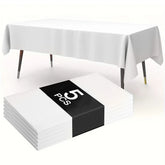 Choice Disposable Tablecloth Solid Color For Home Parties