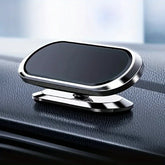 Eliteridegear magnetic car phone holder mounted on air vent supporting iPhone and Xiaomi smartphones for GPS and mobile use.