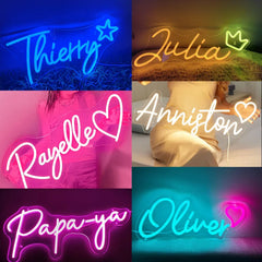 Custom Name Neon Sign Teens Gift Ineonlife USB Dimmable