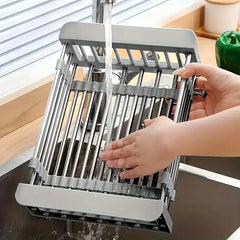 Expandable Stainless Steel Sink Drain Basket By Zapcart For Home Kitchens Space Saving Organizer