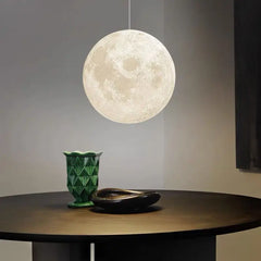 GEW Nordic LED Moon Pendant Light For Dining Room Kitchen