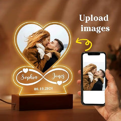 Personalized Anniversary Photo Frame For Couples Gift