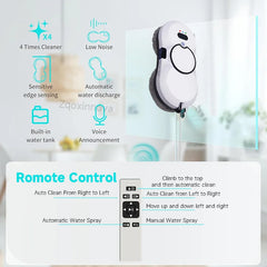 Zqoxinnova Robot Window Cleaner Pro Auto Clean Glass Home