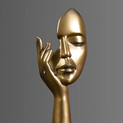 Choice Resin Abstract Mask Figurine Home Office Decor