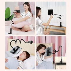 Universal Gooseneck Tablet Holder Clip for iPad and Phone