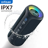 Ortizan Outdoor 40W Bluetooth Speaker Enhanced Bass IPX7