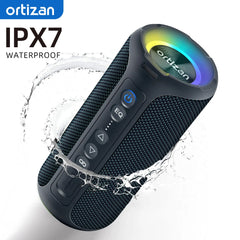 Ortizan Outdoor 40W Bluetooth Speaker Enhanced Bass IPX7