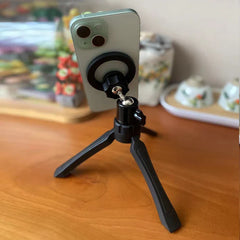 Charger MagSafe Phone Tripod Stand For Live Streaming Holder