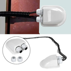 Caravan Solar Car Junction Box Cable Entry Gland Box Roof Wire Entry Cable Connector Holder Dual Hole Automotive Accessories