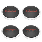 4/2/1Pc Car Wheel Center Hub Cap Wheel For Fiat 500 S Sport GT Alloy Wheel Cover Centre Cap Trim 51939747 Car Accessories