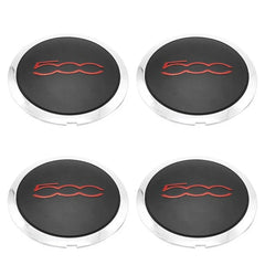 4/2/1Pc Car Wheel Center Hub Cap Wheel For Fiat 500 S Sport GT Alloy Wheel Cover Centre Cap Trim 51939747 Car Accessories