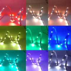 LeiiGeeGo USB RGB LED Strip Light Adhesive For Room Decor