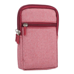 Universal Jeans Leisure Style Leather Case / Waist Bag for Galaxy S9+ & S8+ & Note 8 & S7 Edge / iPhone X & 7 & 7 Plus & 6 Plus & 6s Plus / Huawei Mate 8, Size:18.0 x 11.0 x 2.5cm