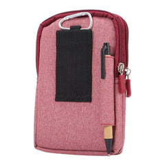 Universal Jeans Leisure Style Leather Case / Waist Bag for Galaxy S9+ & S8+ & Note 8 & S7 Edge / iPhone X & 7 & 7 Plus & 6 Plus & 6s Plus / Huawei Mate 8, Size:18.0 x 11.0 x 2.5cm