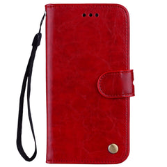 For Galaxy A8 (2018) Business Style Oil Wax Texture Horizontal Flip Leather Case with Holder & Card Slots & Wallet, For Galaxy A8 (2018)