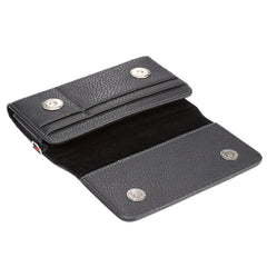 Universal Litchi Texture Vertical Flip Thwartwise PU Leather Case / Waist Bag with Back Splint & Card Slots & 15cm Lanyard for Galaxy S7 Edge & S7 & S6 Edge & S6, Huawei P9 & P9 Lite & P9 Plus & Sony Xperia Z5, Xiaomi Redmi 4, Size: 15.5 x 8 x 1.8 cm